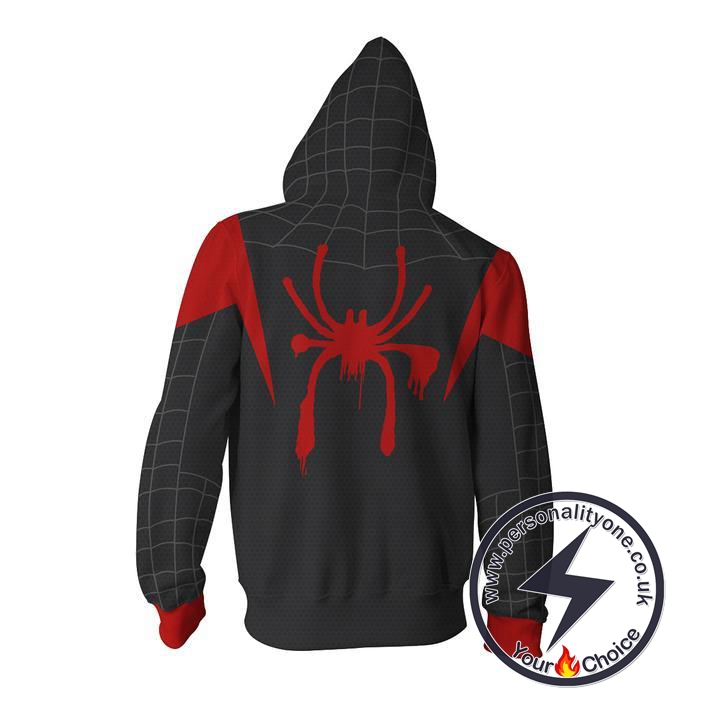 Spiderman Hoodie - Spider-man Into The Spider-verse Jacket